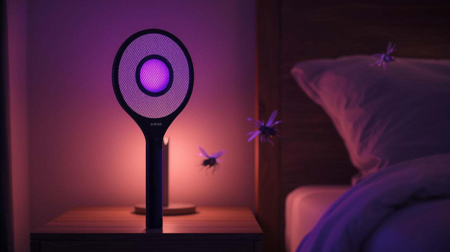 Rechargeable Foldable Electric Mosquito Killer Racket
